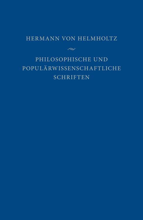 Produktbild: Philosophische und popul&auml;rwissenschaftliche Schriften