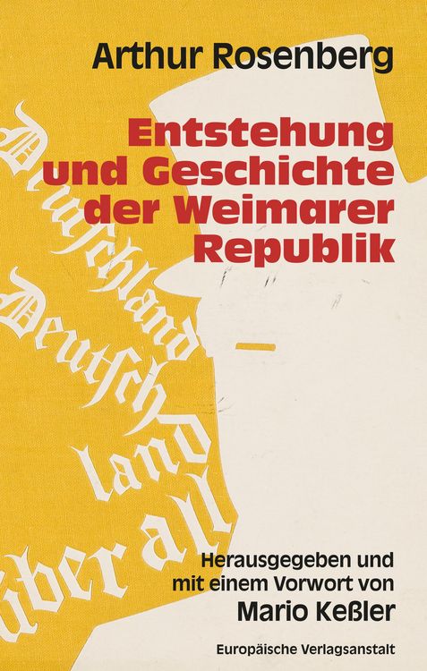 Produktbild: Entstehung und Geschichte der Weimarer Republik