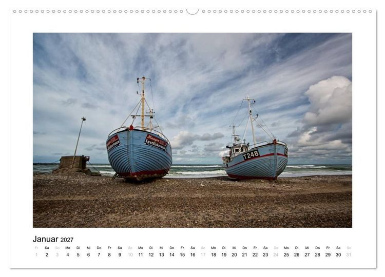 Produktbild: D&auml;nemark - Danmark (Wandkalender 2027 DIN A2 quer), CALVENDO Monatskalender