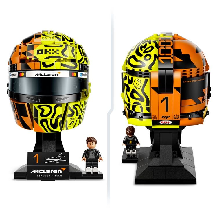 Produktbild: LEGO Editions 43023 McLaren Mastercard F1 Team Lando Norris&rsquo; Helm; Bauset