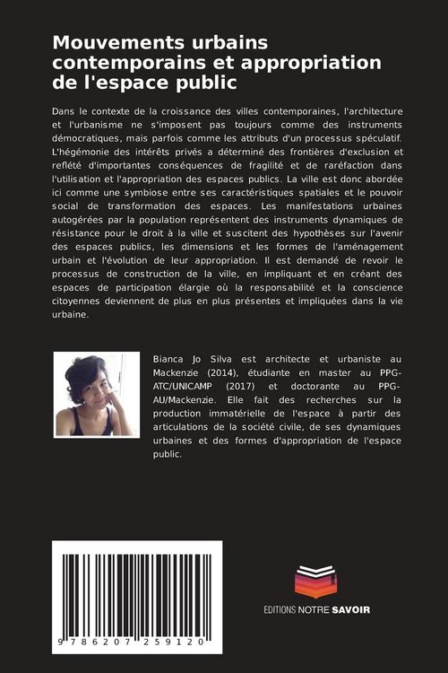 Produktbild: Mouvements urbains contemporains et appropriation de l'espace public