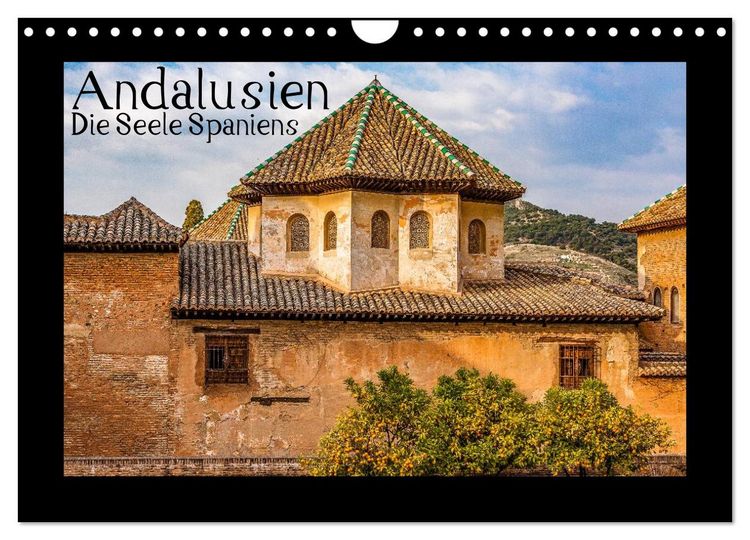 Produktbild: Andalusien - Die Seele Spaniens (Wandkalender 2026 DIN A4 quer), CALVENDO Monatskalender