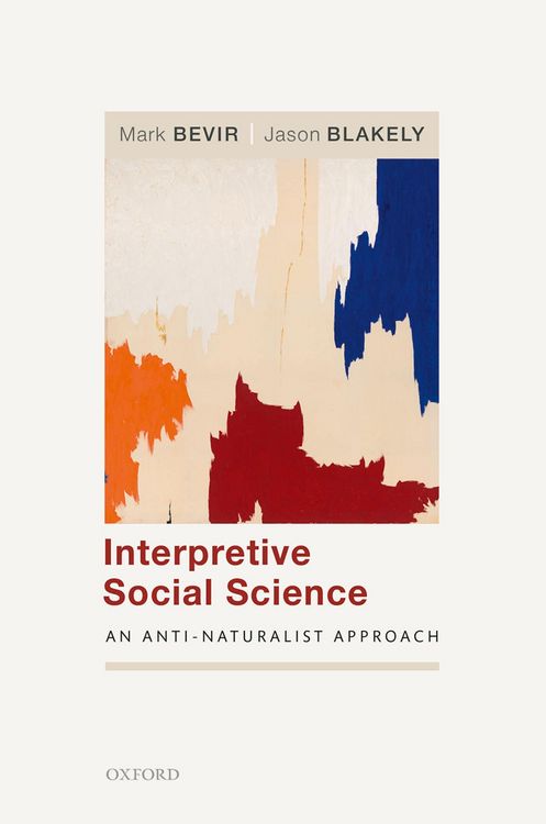 Produktbild: Interpretive Social Science