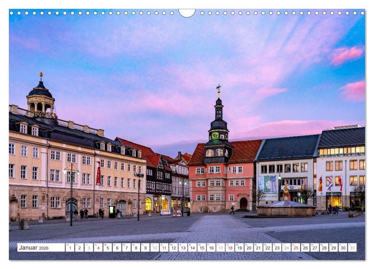 Produktbild: Deutsche Bundesl&auml;nder - Th&uuml;ringen (Wandkalender 2026 DIN A3 quer), CALVENDO Monatskalender