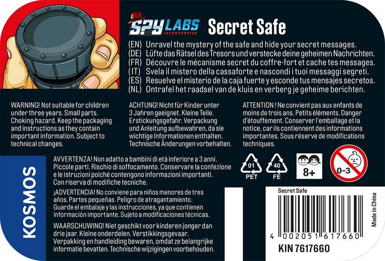 Produktbild: Spy Labs Secret Safe INT