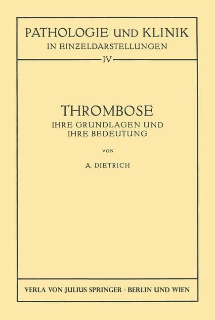 Produktbild: Thrombose