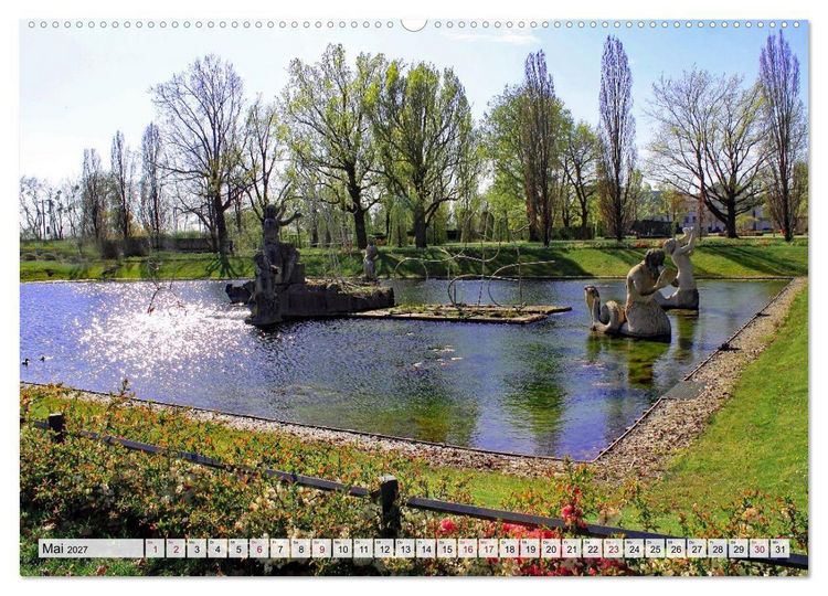 Produktbild: Potsdam an der Havel (hochwertiger Premium Wandkalender 2027 DIN A2 quer), Kunstdruck in Hochglanz