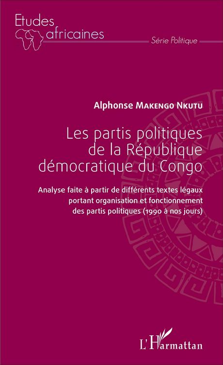 Produktbild: Les partis politiques de la R&eacute;publique d&eacute;mocratique du Congo