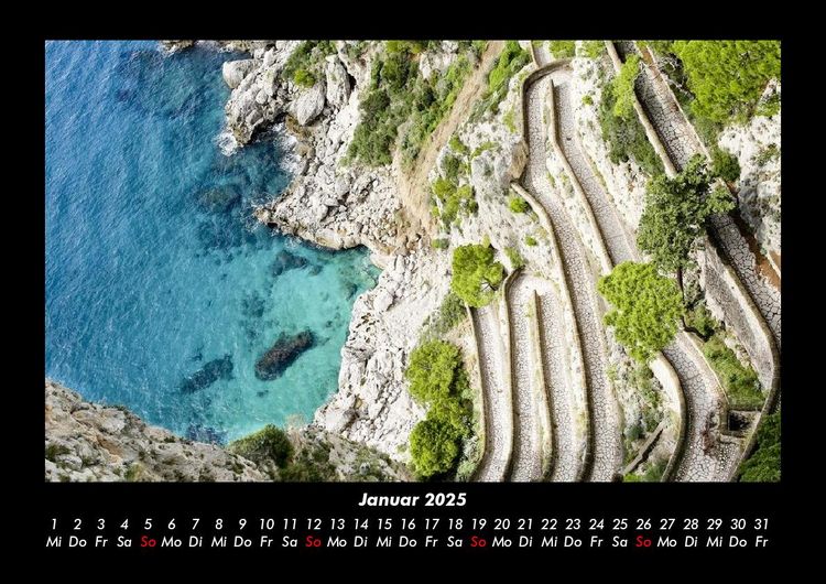 Produktbild: Sensation Italien 2025 Fotokalender DIN A3