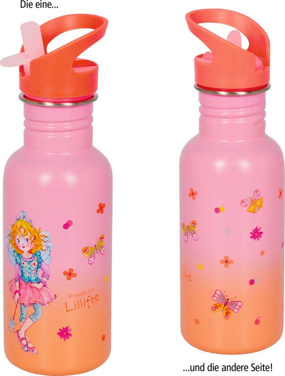 Produktbild: Edelstahlflasche - Prinzessin Lillifee (ca. 0,5 l)
