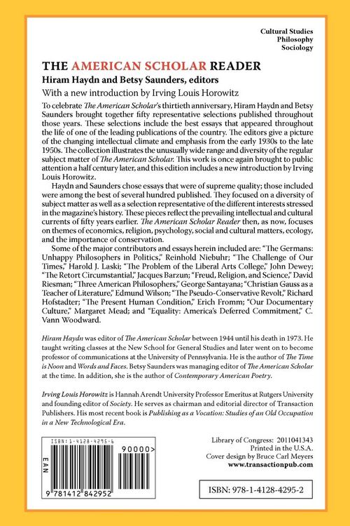 Produktbild: The American Scholar Reader