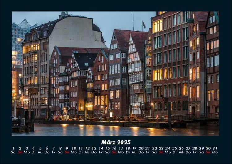 Produktbild: Hamburg 2025 Fotokalender DIN A4