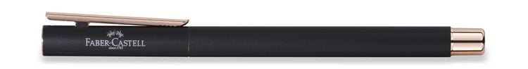 Produktbild: Faber-Castell F&uuml;ller NEO Slim Schwarz, rosegoldfarben M