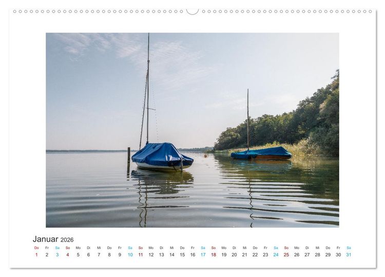 Produktbild: Arendsee in der Altmark (hochwertiger Premium Wandkalender 2026 DIN A2 quer), Kunstdruck in Hochglanz