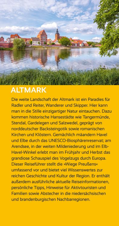 Produktbild: TRESCHER Reisef&uuml;hrer Altmark