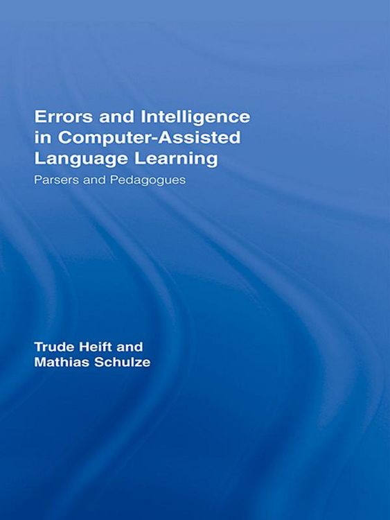 Produktbild: Errors and Intelligence in Computer-Assisted Language Learning