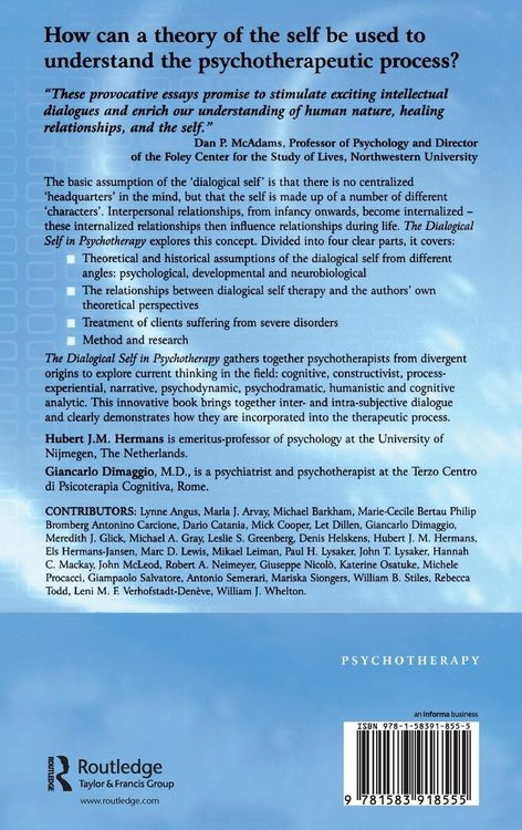 Produktbild: The Dialogical Self in Psychotherapy