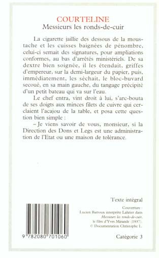 Produktbild: Messieurs les ronds-de-cuir