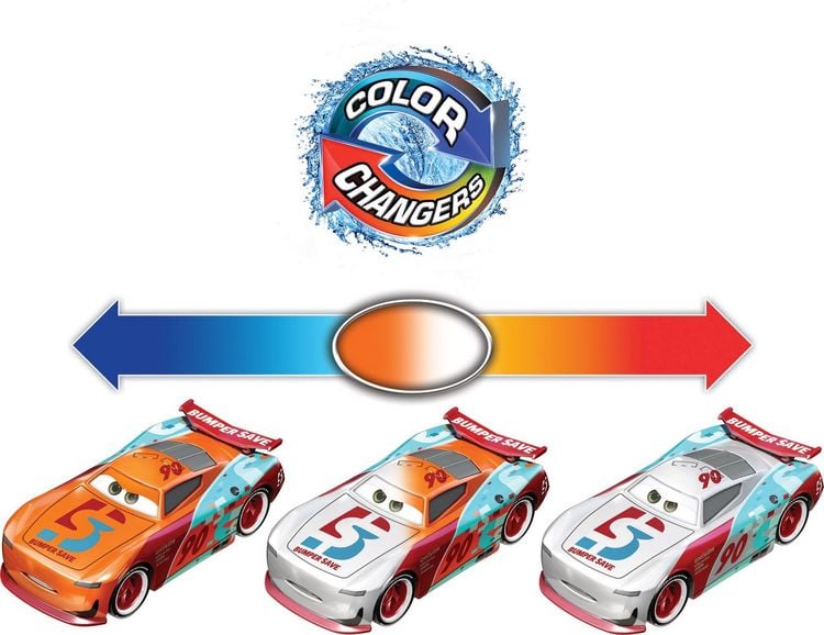 DisneyPixar Cars Farbwechsel Fahrzeuge Sortiment, Fahrzeuge mit