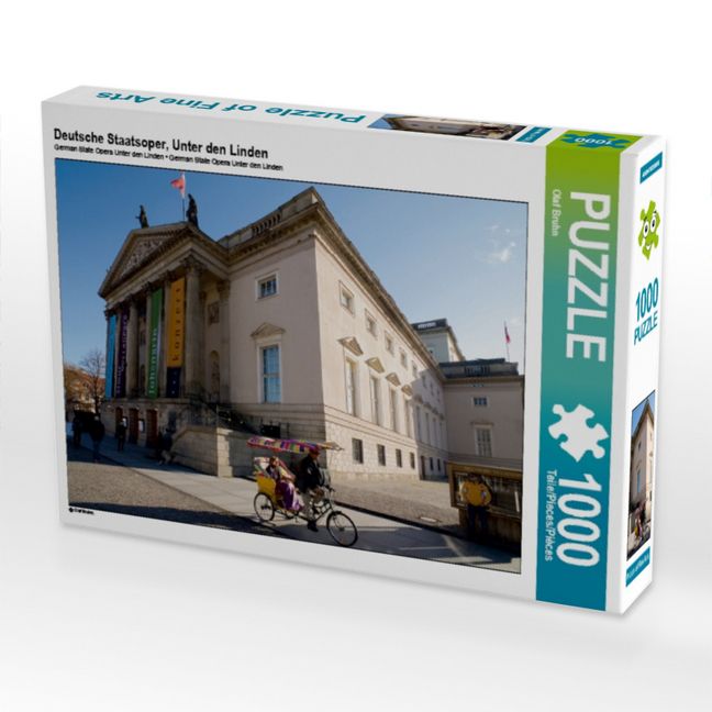 Produktbild: CALVENDO Puzzle Deutsche Staatsoper, Unter den Linden | 1000 Teile Lege-Gr&ouml;&szlig;e 64x48cm Foto-Puzzle f&uuml;r gl&uuml;ckliche Stunden