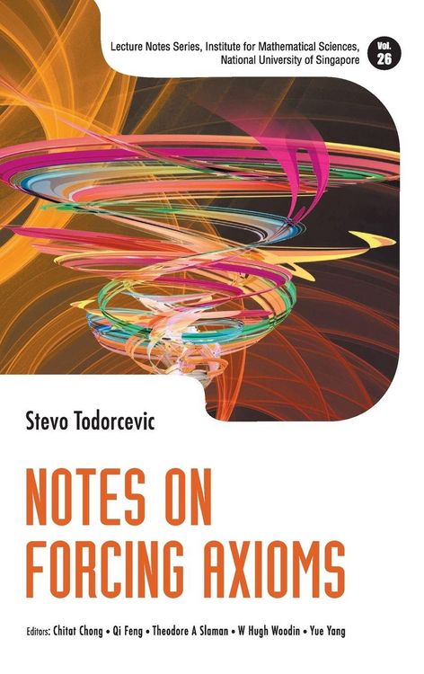 Produktbild: NOTES ON FORCING AXIOMS