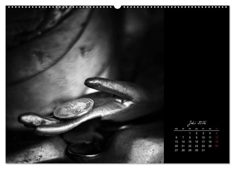 Produktbild: Worte des Buddha 2026 (hochwertiger Premium Wandkalender 2026 DIN A2 quer), Kunstdruck in Hochglanz
