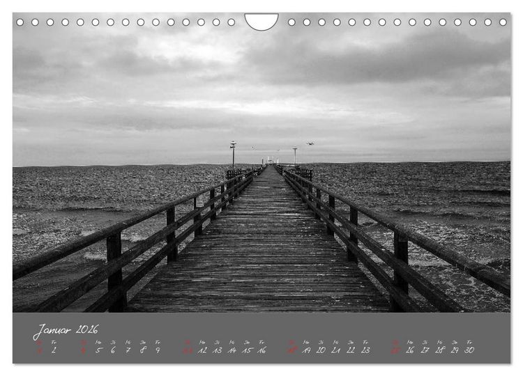 Produktbild: Wege zum Meer (Wandkalender 2026 DIN A4 quer), CALVENDO Monatskalender