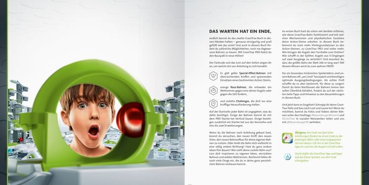 Produktbild: GraviTrax - Das Pro-Buch f&uuml;r Fans und Profis