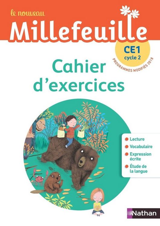 Produktbild: Le nouveau Millefeuille CE1, cycle 2 : cahier d'exercices :
