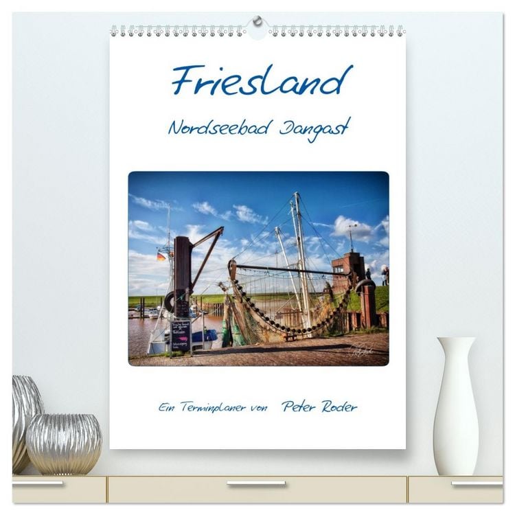 Produktbild: Friesland - Nordseebad Dangast (hochwertiger Premium Wandkalender 2026 DIN A2 hoch), Kunstdruck in Hochglanz