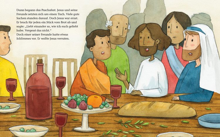 Produktbild: Die Ostergeschichte (Pappbilderbuch)
