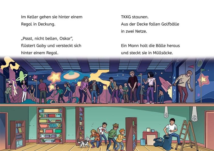 Produktbild: TKKG Junior, B&uuml;cherhelden 1. Klasse, Die Minigolf-Mission