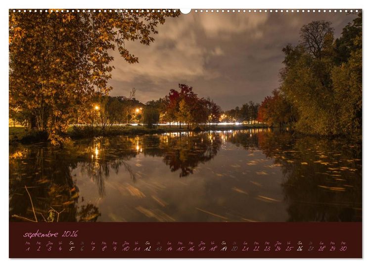 Produktbild: Un automne au Bois (Calendrier mural 2026 DIN A2 vertical) calendrier de bureau