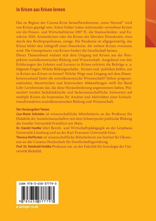 Produktbild: In Krisen aus Krisen lernen