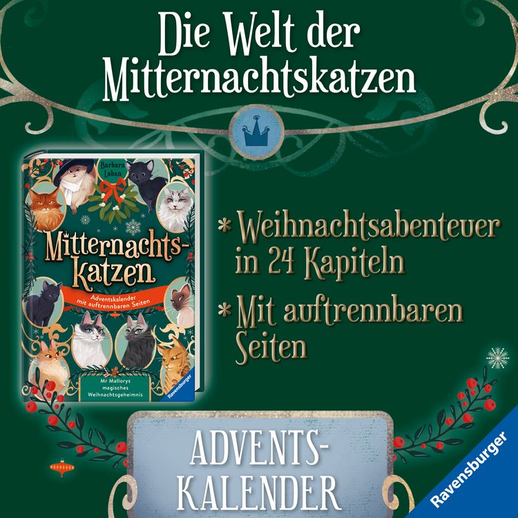 Produktbild: Mitternachtskatzen, Band 2 - Die H&uuml;ter des Smaragdsterns