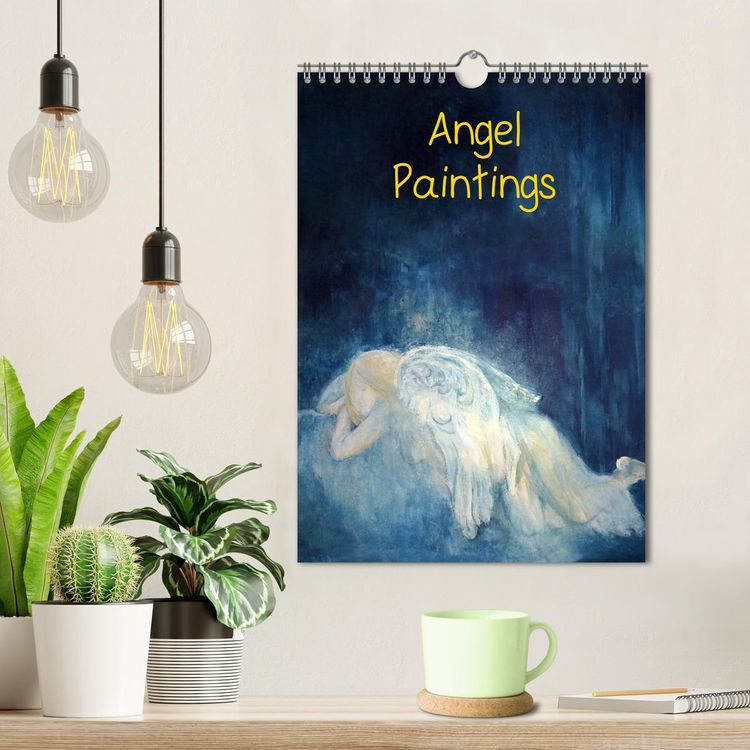 Produktbild: Angel paintings (Wall Calendar 2026 DIN A4 portrait), CALVENDO 12 Month Wall Calendar