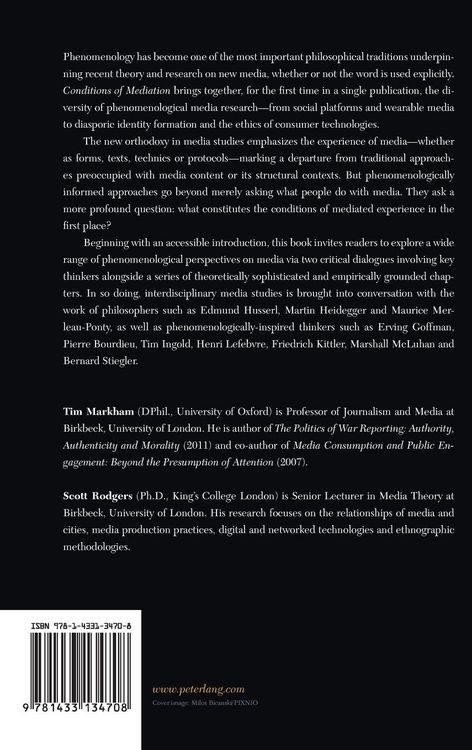 Produktbild: Conditions of Mediation