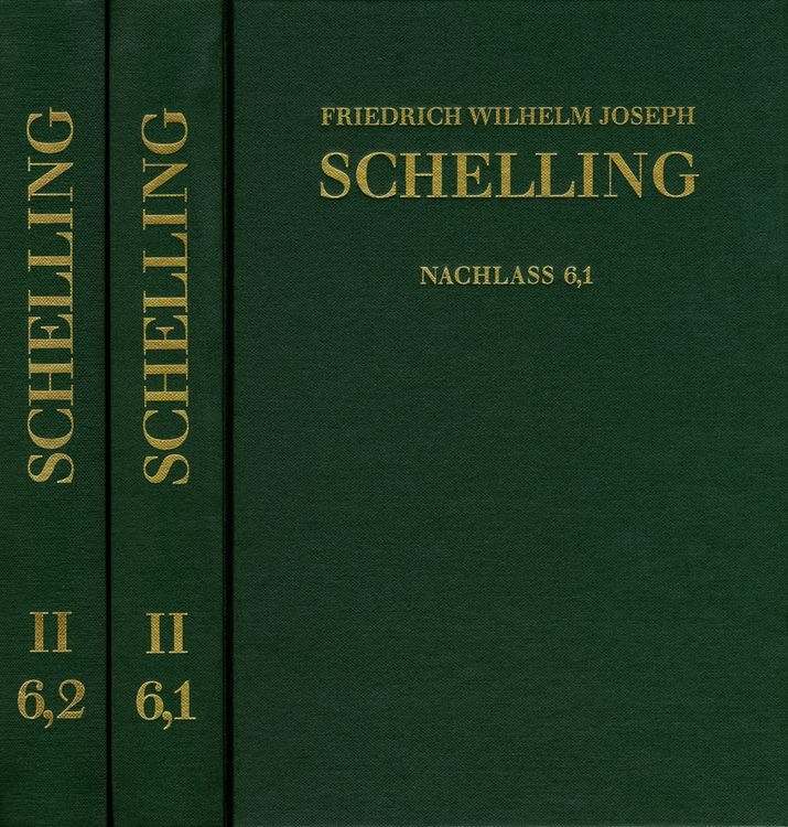 Produktbild: Friedrich Wilhelm Joseph Schelling: Historisch-kritische Ausgabe / Reihe II: Nachla&szlig;. Band 6,1-2: Philosophie der Kunst und weitere Schriften (1796&ndash;1805)