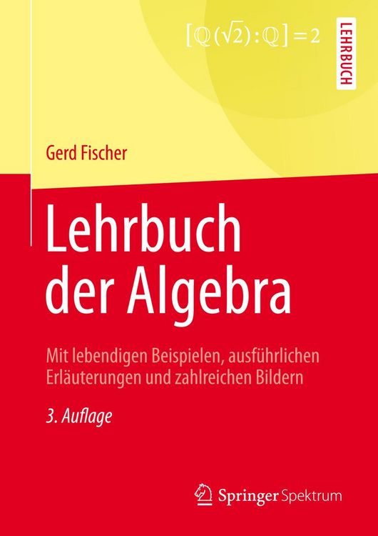 Produktbild: Lehrbuch der Algebra