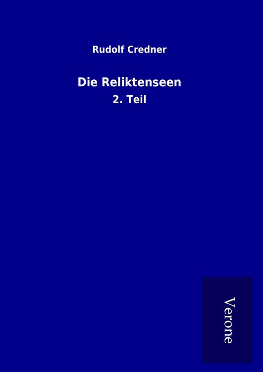 Produktbild: Die Reliktenseen