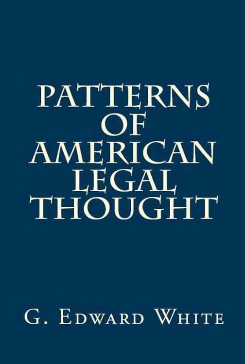 Produktbild: Patterns of American Legal Thought