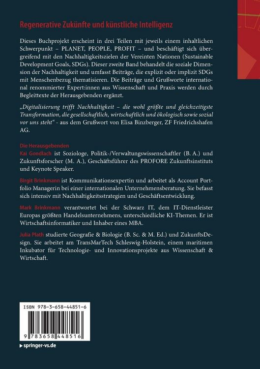 Produktbild: Regenerative Zuk&uuml;nfte und k&uuml;nstliche Intelligenz