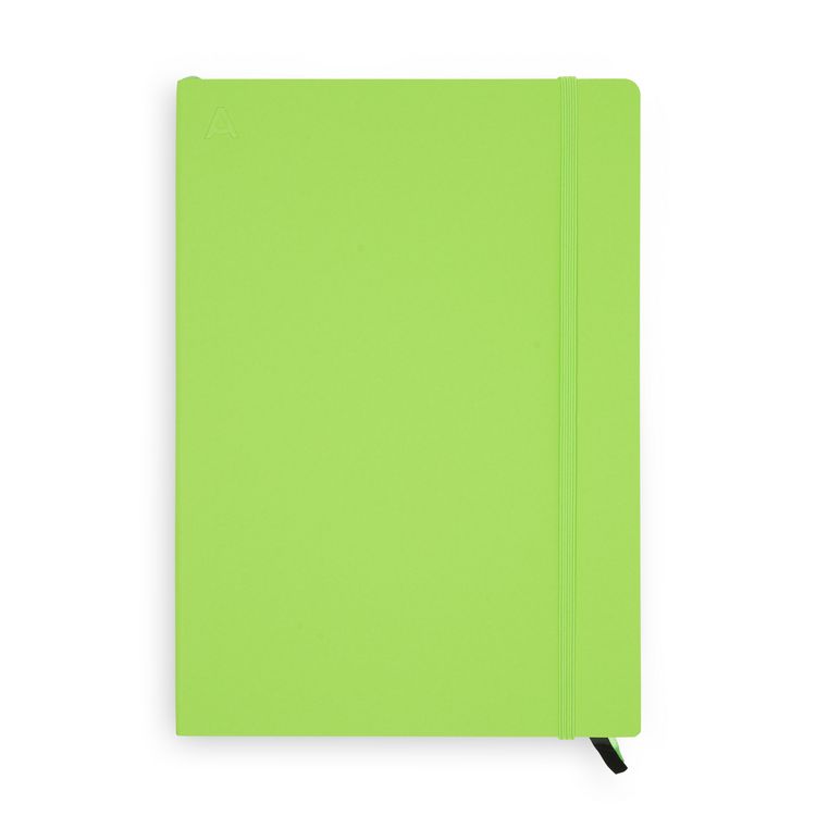 Produktbild: Notizbuch B5 Softcover Kiwi Green Liniert, 128 Seiten