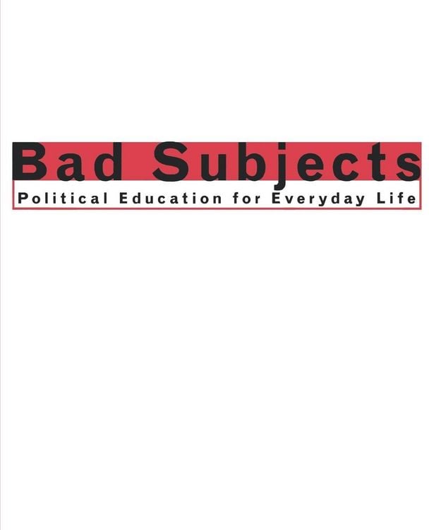 Produktbild: Bad Subjects