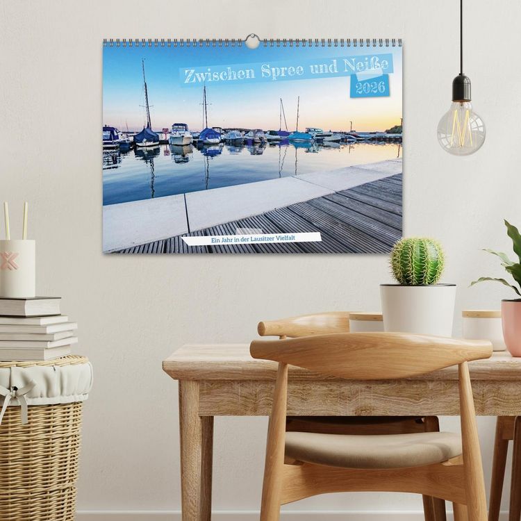 Produktbild: Zwischen Spree und Nei&szlig;e - Ein Jahr in der Lausitzer Vielfalt (Wandkalender 2026 DIN A3 quer), CALVENDO Monatskalender