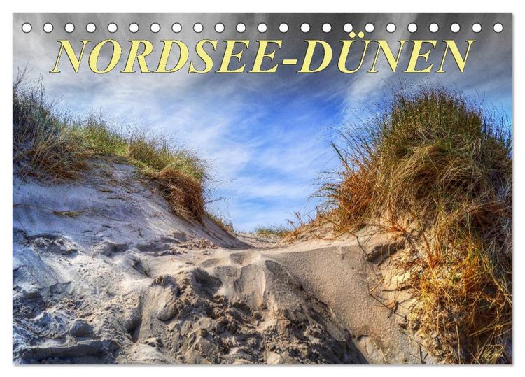 Produktbild: Nordsee-D&uuml;nen (Tischkalender 2026 DIN A5 quer), CALVENDO Monatskalender