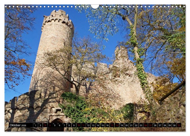 Produktbild: Sehenswertes Bensheim an der Bergstra&szlig;e (Wandkalender 2026 DIN A3 quer), CALVENDO Monatskalender