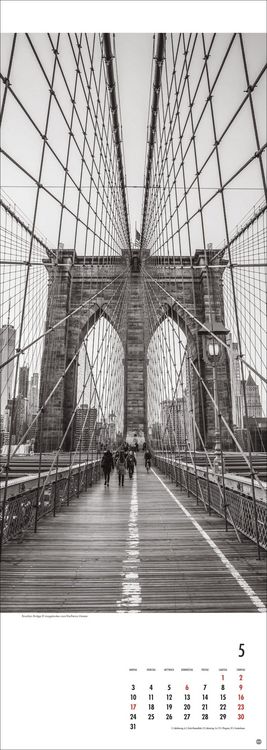 Produktbild: New York Vertical Kalender 2027