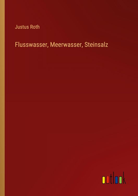 Produktbild: Flusswasser, Meerwasser, Steinsalz