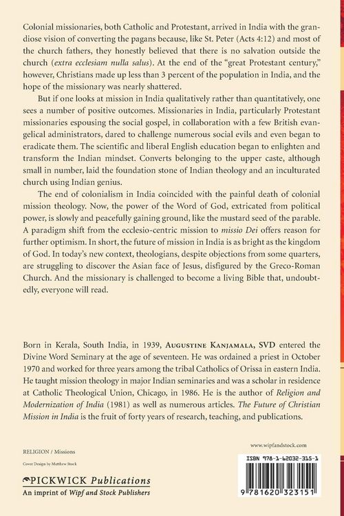 Produktbild: The Future of Christian Mission in India